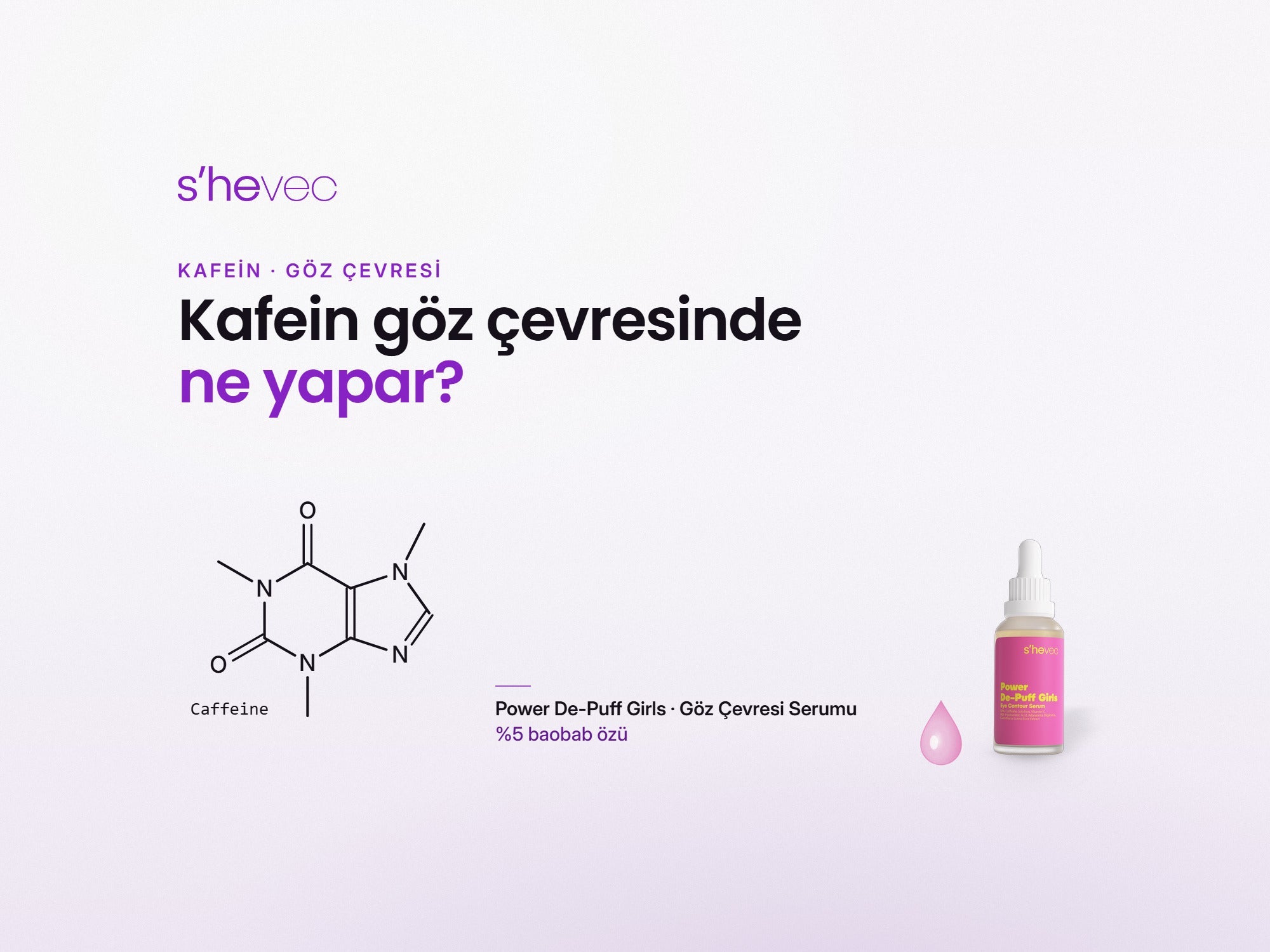 Kafein göz çevresinde ne yapar? — Kafein Cilt Bakımında Ne İşe Yarar? Göz Çevresinde Ne Beklenir?