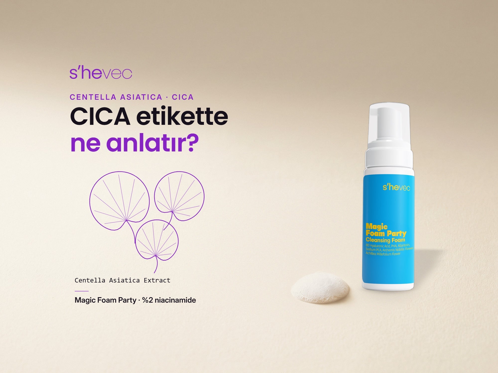 CICA etikette ne anlatır? — Centella Asiatica (CICA) Nedir? Yatıştırıcı Bakımda Kullanımı