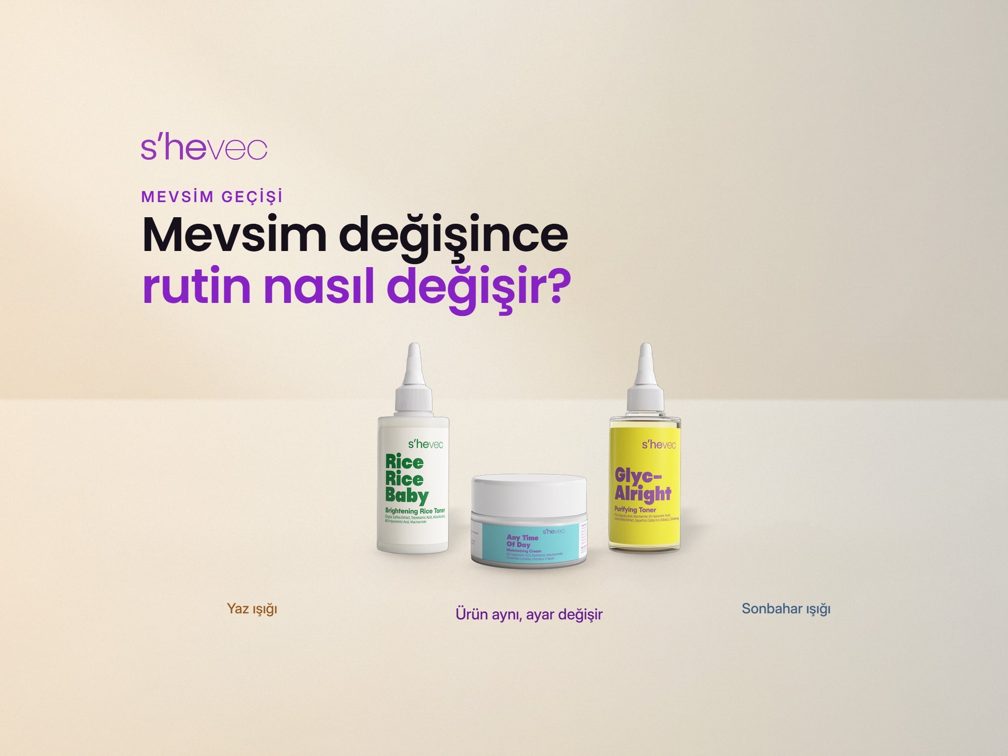 Mevsim değişince rutin nasıl değişir? — Mevsim Geçişinde Cilt Bakımı: Rutin Nasıl Güncellenir?
