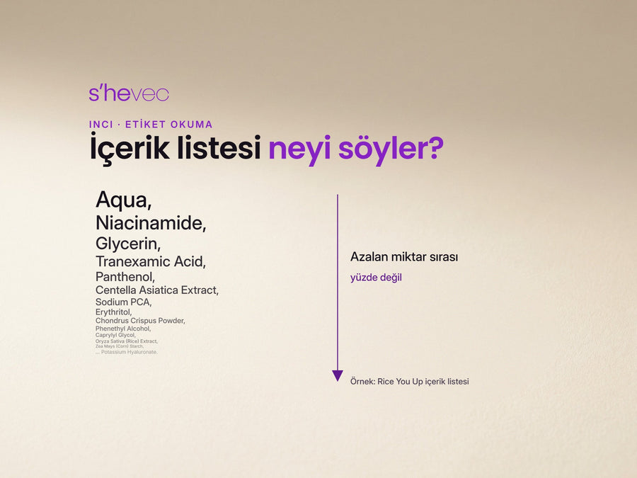 İçerik listesi neyi söyler? — INCI Listesi Nasıl Okunur? Kozmetik Etiketini Anlamak