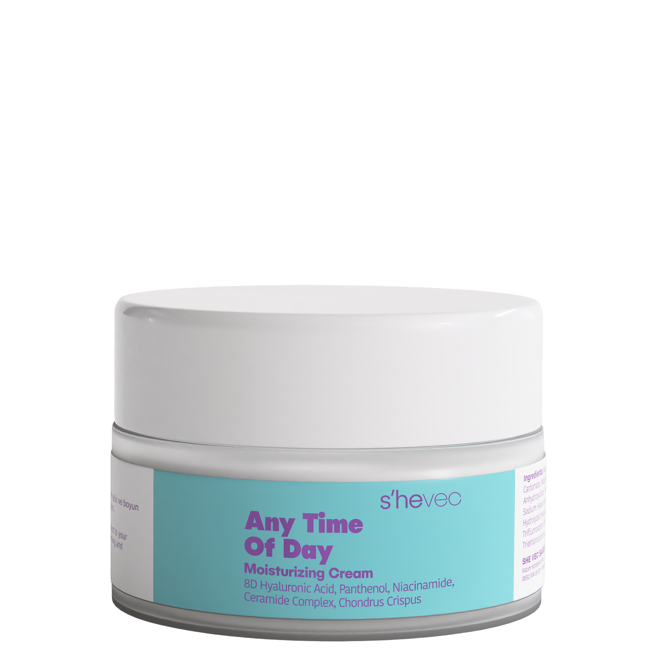 s'hevec Any Time Of Day Nemlendirici Krem 50 ml