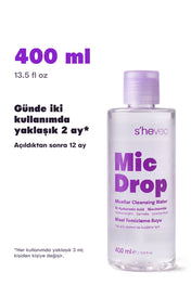 Mic Drop misel temizleme suyu 400 ml (13.5 fl oz)
